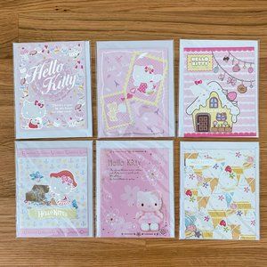 Hello Kitty Greeting Cards - Set of 6
